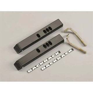BackRack Low Profile 1in Riser Tonneau Cover Adaptors: Dodge Ram (02-18) w/ Extended SPBs