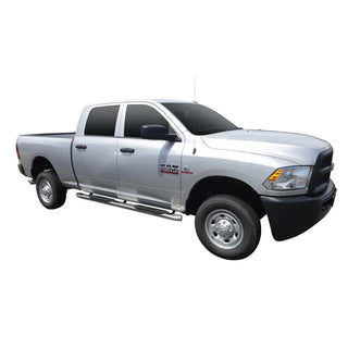 Westin SS PRO TRAXX 5 Oval Nerf Step Bars: Fits Dodge / Ram (09-26)