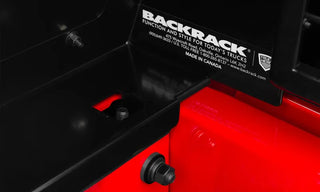 BackRack 14-Gauge Steel Trace Rack: Ram 1500 2019-2024 w/ Hardware Kit - Black