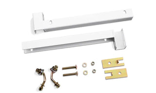 BackRack Low Profile Drill Hardware Kit: Dodge Ram 1500 (2009-25) w/ RamBx - White