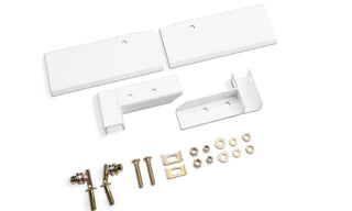 BackRack Standard Hardware Kit: Ram 1500 2019-2025 w/o RamBox - White