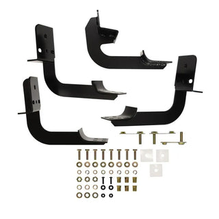 Westin Black Nerf Step Bar Mount Kit: Fits Ram 1500 / 1500 Classic / 2500 / 3500 (09-24)