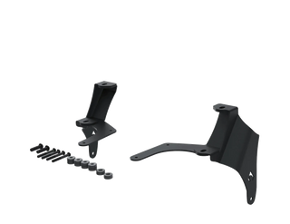 Artec Industries A-Pillar Dual Surface Light Mount: Jeep Wrangler (18-25)
