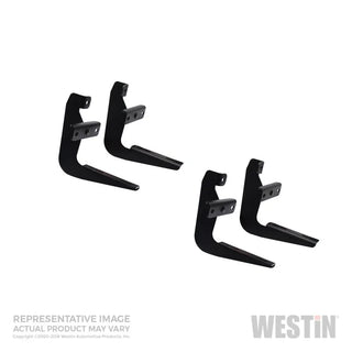 Westin Black Running Board Mount Kit: Fits Ram 1500 / 1500 Classic / 2500 / 3500 (09-24)