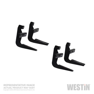 Westin Black Running Board Mount Kit: Fits Ram 1500 / 1500 Classic / 2500 / 3500 (09-24)