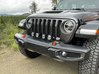 Artec Industries Front Bumper Light Bridge Mount: Jeep Wrangler (18-25)
