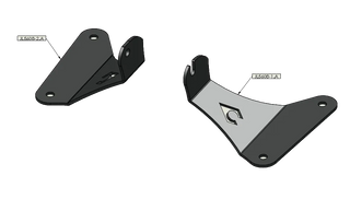 Artec Industries Hood Light Mount: Jeep Wrangler (18-25)