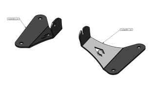 Artec Industries Hood Light Mount: Jeep Gladiator / Wrangler (20-25)
