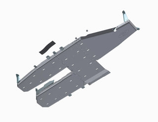 Artec Industries Bellypan Skid w/ Power Pack and Exhaust Skids: Jeep Wrangler