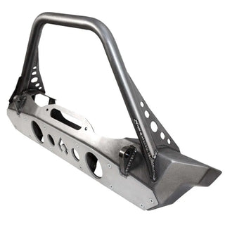 Artec Industries Bare Steel Nighthawk Mid-Tube Stinger Front Bumper (FRONT): Jeep Wrangler (07-18)