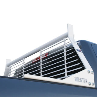 Westin White Headache Rack: Fits Dodge Ram 1500 / 1500 Classic / 2500 / 3500 (02-24)