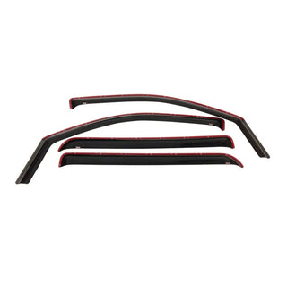 Westin Smoke Wade In-Channel Wind Deflector 4pc: Fits Dodge / Ram (09-24)