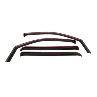 Westin Smoke Wade In-Channel Wind Deflector 4pc: Fits Dodge / Ram (09-24)
