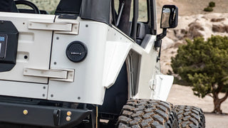 Artec Industries Aluminum Rear Corner Armor: Jeep Wrangler (97-06)