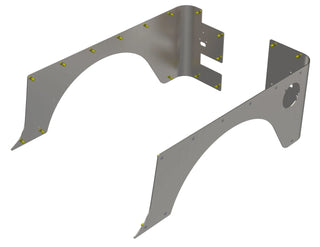 Artec Industries Aluminum Rear Corner Armor: Jeep Wrangler (97-06)