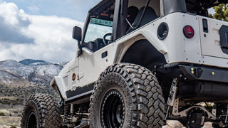 Artec Industries Aluminum Rear Corner Armor: Jeep Wrangler (97-06)