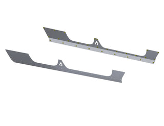 Artec Industries Powder Coated Aluminum Rocker Armor: Jeep Gladiator / Wrangler - Powder Coated