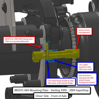 Artec Industries Abs Mounting Plates: Jeep Wrangler (07-18)