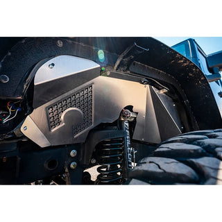 Artec Industries Front Inner Fenders (FRONT): Jeep Wrangler JK 2007-2018 w/ Falcon Shocks - Vented