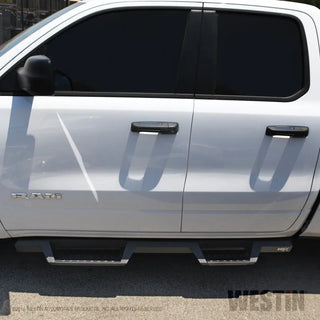 Westin Textured Black Drop Nerf Step Bars: Ram 1500 (2019-2025)