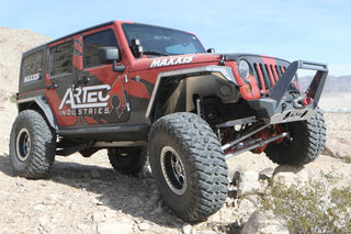 Artec Industries Front Inner Fenders (FRONT): Jeep Wrangler JK 2007-2018 w/ Falcon Shocks - Vented