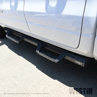 Westin Textured Black Drop Nerf Step Bars: Ram 1500 (2019-2025)
