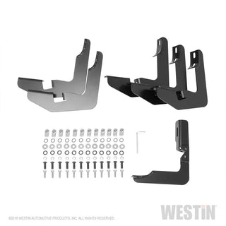 Westin Black PRO TRAXX 5 Oval Nerf Step Bars: Ram 1500 2019-2025