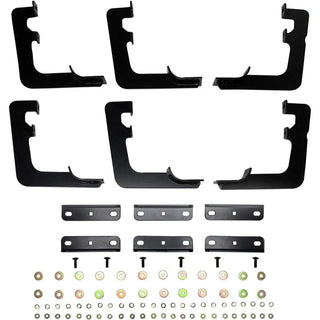 Westin Black Premier Oval Nerf Step Bar Mount Kit: Ram 1500 2019-2025