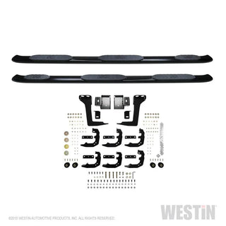 Westin Black PRO TRAXX 5 W2W Oval Nerf Step Bars: Ram 1500 2019-2025 (21-534725)