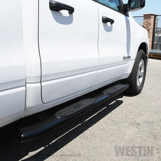 Westin Black PRO TRAXX 5 Oval Nerf Step Bars: Ram 1500 (2019-2025)