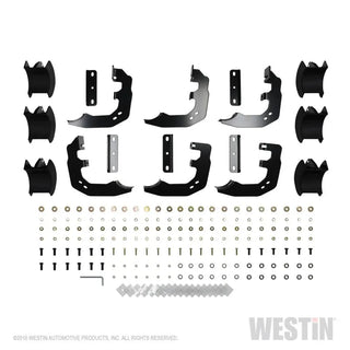 Westin Black PRO TRAXX 4 Oval Nerf Step Bars: Ram 1500 2019-2025