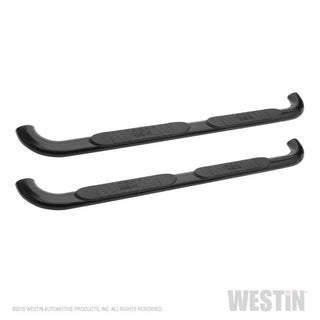 Westin Black 4 Oval Nerf Step Bars: Ram 1500 2019-2025