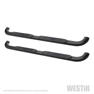 Westin Black 4 Oval Nerf Step Bars: Ram 1500 2019-2025