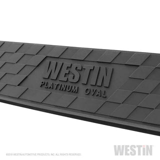 Westin Black 4 Oval Nerf Step Bars: Ram 1500 2019-2025