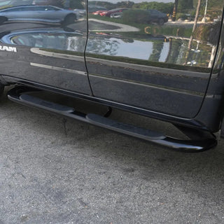 Westin Black 4 Oval Nerf Step Bars: Ram 1500 2019-2025