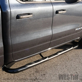 Westin Black E-Series 3 Nerf Step Bars: Ram 1500 (2019-2025)