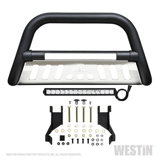 Westin Textured Black Ultimate LED Bull Bar: Ram 2500 / 3500 2019-2024