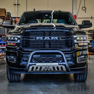 Westin Textured Black Ultimate LED Bull Bar: Ram 2500 / 3500 2019-2024