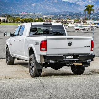 Westin Black HDX Bandit Rear Bumper: Fits Dodge Ram / Ram 1500 / 2500 / 3500 (09-24)