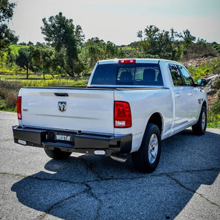Westin Black HDX Bandit Rear Bumper: Fits Dodge Ram / Ram 1500 / 2500 / 3500 (09-24)