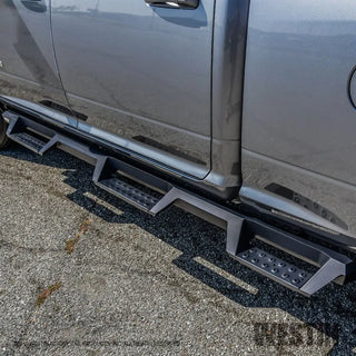 Westin Textured Black HDX Drop W2W Nerf Step Bars: Ram 2500 (19-24) / 3500 (19-24)