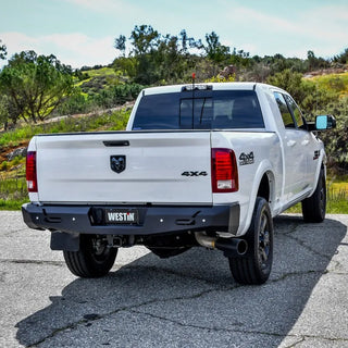Westin Textured Black Pro-Series Rear Bumper (REAR): Fits Dodge Ram (09-24)