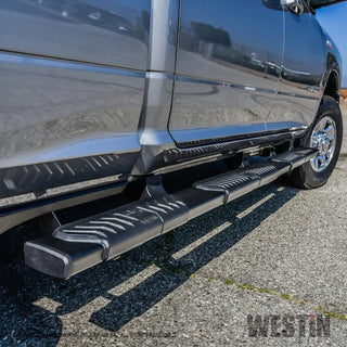 Westin Textured Black R5 M-Series Nerf Step Bars: Ram 2500 / 3500 2019-2024