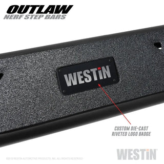 Westin Outlaw Nerf Step Bars (SIDE): Dodge Ram 1500 / 2500 / 3500 (09-23) / Ram 1500 Classic (19-23)