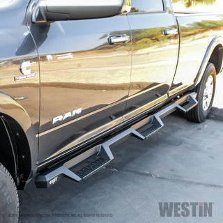 Westin Drop Wheel to Wheel Nerf Step Bars: Ram 2500 (2019-2024) / 3500 (2019-2024) w/ Textured Black