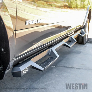 Westin Drop Wheel to Wheel Nerf Step Bars: Ram 2500 (2019-2024) / 3500 (2019-2024) w/ Textured Black