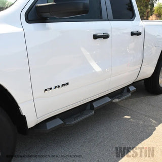 Westin Textured Black Xtreme Nerf Step Bars: Ram 1500 2019-2025