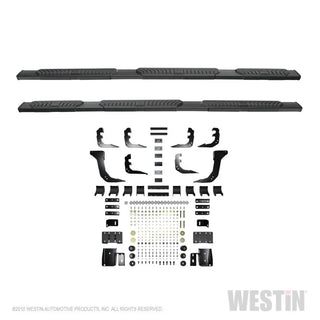 Westin Black R5 M-Series Wheel-to-Wheel Nerf Step Bars: Ram 1500 2019-2025