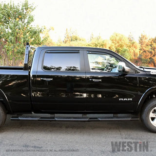 Westin Black R5 M-Series Wheel-to-Wheel Nerf Step Bars: Ram 1500 2019-2025