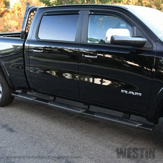 Westin Black R5 M-Series Wheel-to-Wheel Nerf Step Bars: Ram 1500 2019-2025